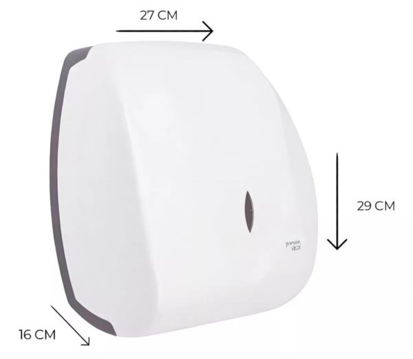 Dispenser Papel Higienico WHITE/BLACK 400 - Imagen 4