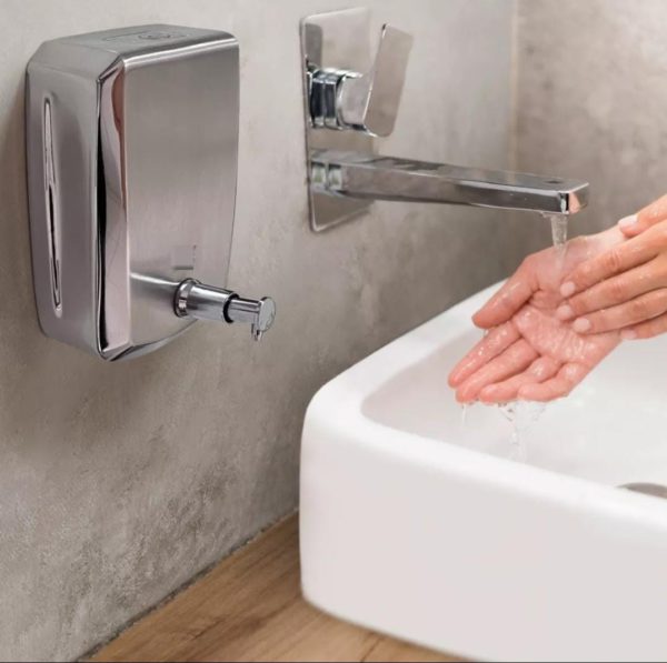 Dispenser Jabon Liquido Acero Inox - Imagen 6