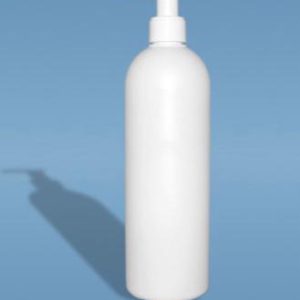 Envase Blanco con Bomba 500ml