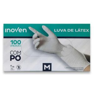 Guantes de Látex c/ Polvo Inoven, 100 un