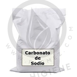 Carbonato de Sodio bolsa de 25 kg.