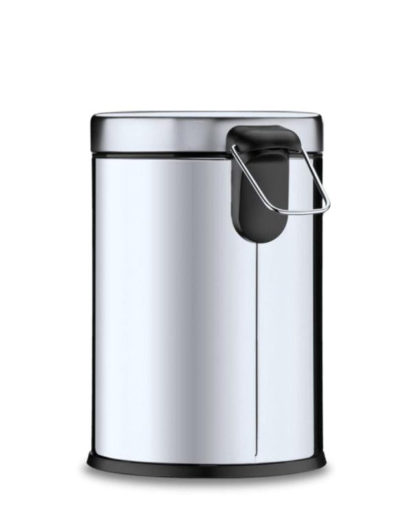 Basurero Inox a Pedal Brinox, 12 L - Imagen 2