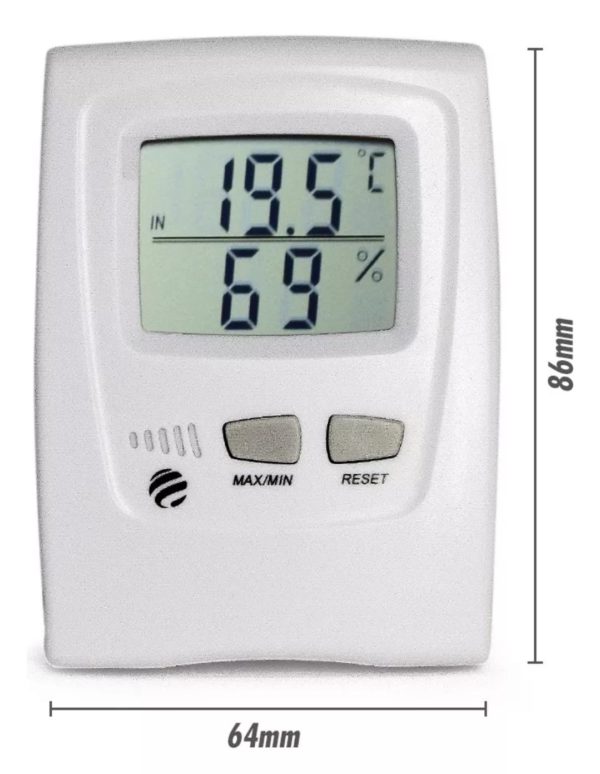 Termo Higrometro Digital Temperatura y Humedad - Imagen 2
