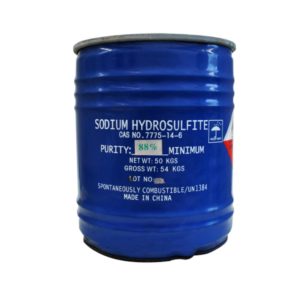 Hidrosulfito de Sodio 50 kg.