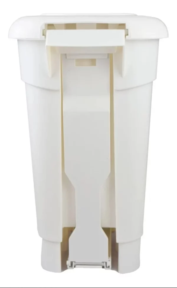 Basurero con Pedal Blanco 40 L - Imagen 2
