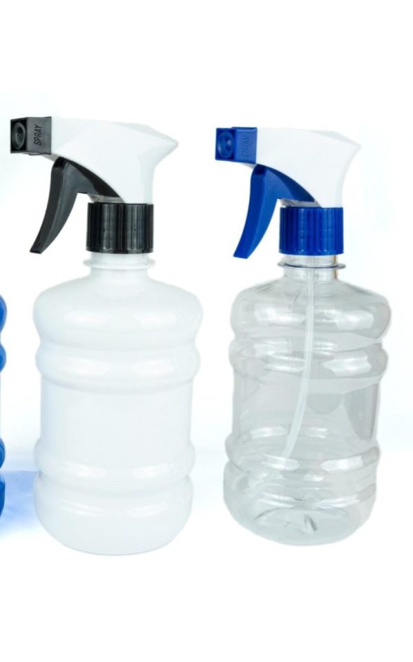 Envase Bidón 500 mL con Atomizador C/ Blanco