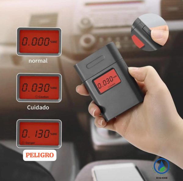 Aparato Digital Medidor de Alcoholemia p/ Alcotest Pro. - Imagen 4