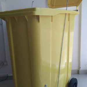 Basurero 360 L con Rueda y  Pedal