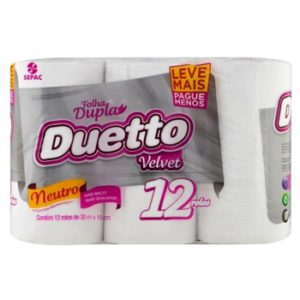 PH DUETTO VELVET Doble Hoja 30 m, x12 un