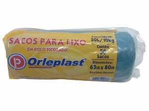 Bolsa P/ Baño Picotado de 50/ 50 L/10 KG