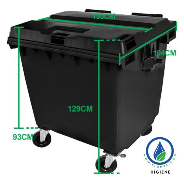 Contenedor de Basura 1100 L y 1000 L - Imagen 2