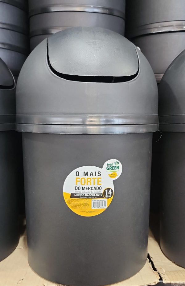 Basurero Basculante Eco Green. 14 L - Imagen 2