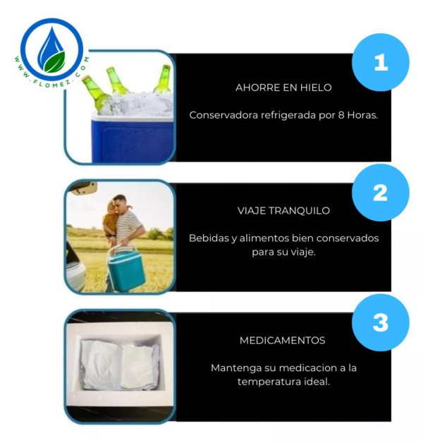Hielo Artificial Reutilizable GeloTech, 500 mL. - Imagen 8