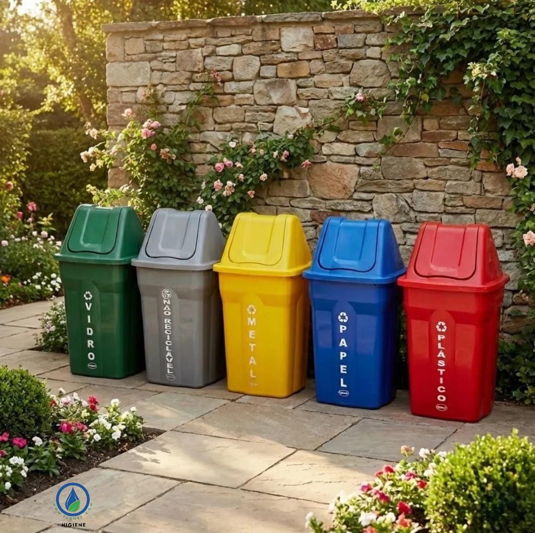 Basurero Selectivo Basculante 60 L - Imagen 9