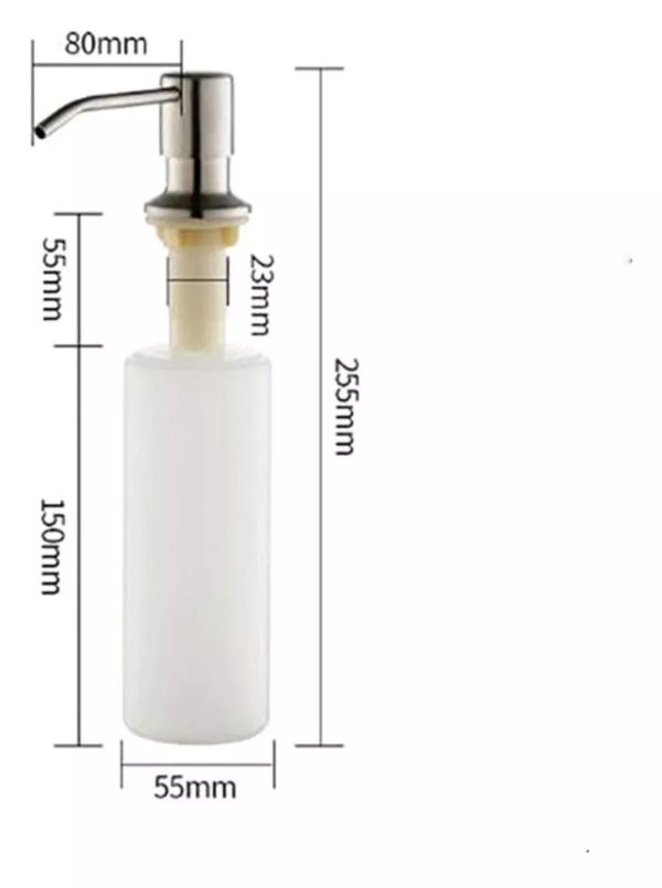 Dispenser Jabon Mesada Embutida - Imagen 2