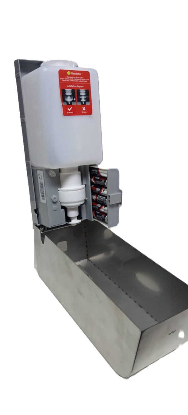 Dispenser Jabon Liquido Inox Automatico - Imagen 6