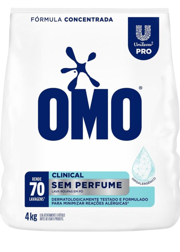 Jabon Polvo Omo Pro Clinical Neutro. 4 kg. - Imagen 2