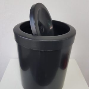 Basurero Negro tapa Esfera/ 12 L