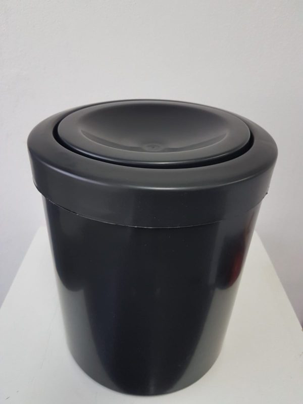 Basurero Negro tapa Esfera/ 12 L - Imagen 2