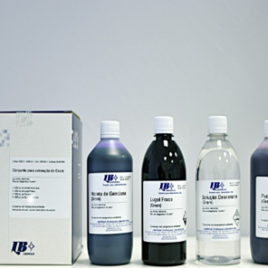 Kit utilizado para la coloración de Gram