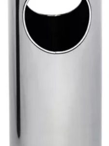Basurero Cenicero Inoxidable Oval, 30 L