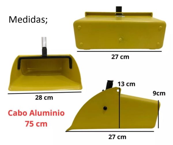 Palita Replegable SC Amarillo - Imagen 2
