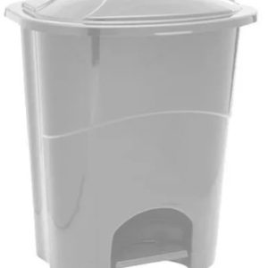 Basurero Blanco Pedal CSJ  40 L