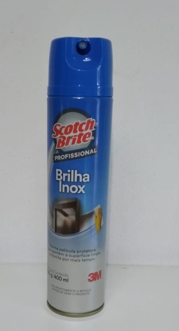 Limpiador Aerosol Brilla Inox, 400 mL - Imagen 3