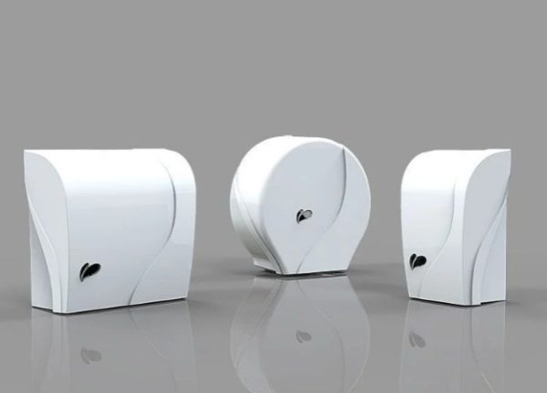 Dispenser Leaf Blanca ABS