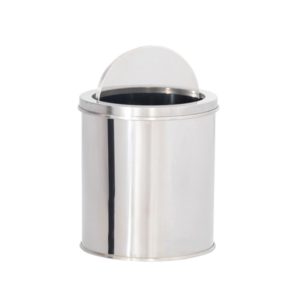 Basurero Inox Basculante Market
