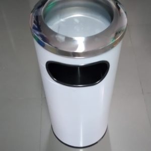 Basurero Cenicero Inoxidable con Aro, 50 L (30 x70)