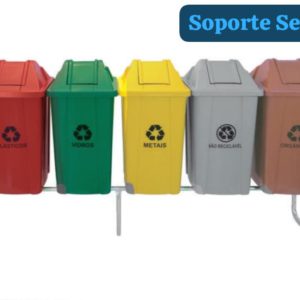 Soporte Set x 6, Quadra Basculante, 60 L