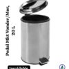 Basu Inox Pedal  Mkt Vonder/Mor (45 x 29 ), 20 L - Imagen 3