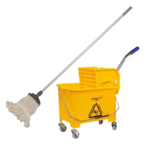Kit Carro Mopa Pro, 20 L, cabo, soporte y Mopa Humeda.