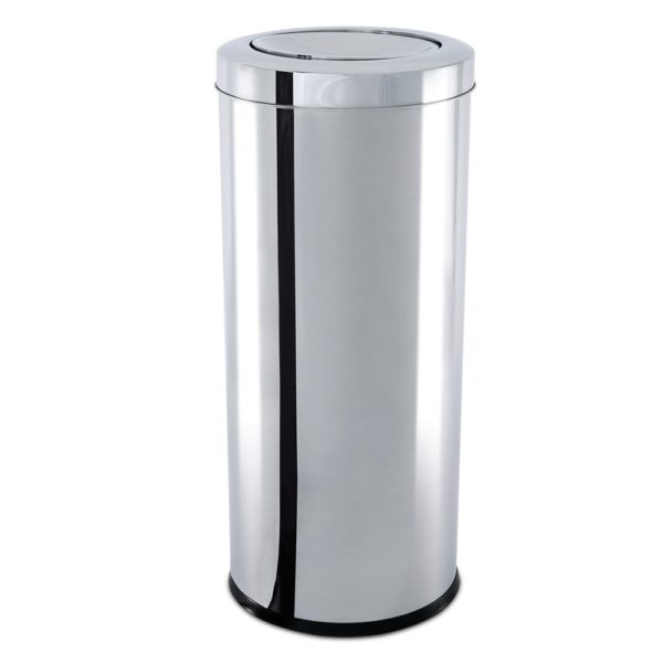 Basurero Inoxidable SPS, 22 L. (24 x 51 cm)
