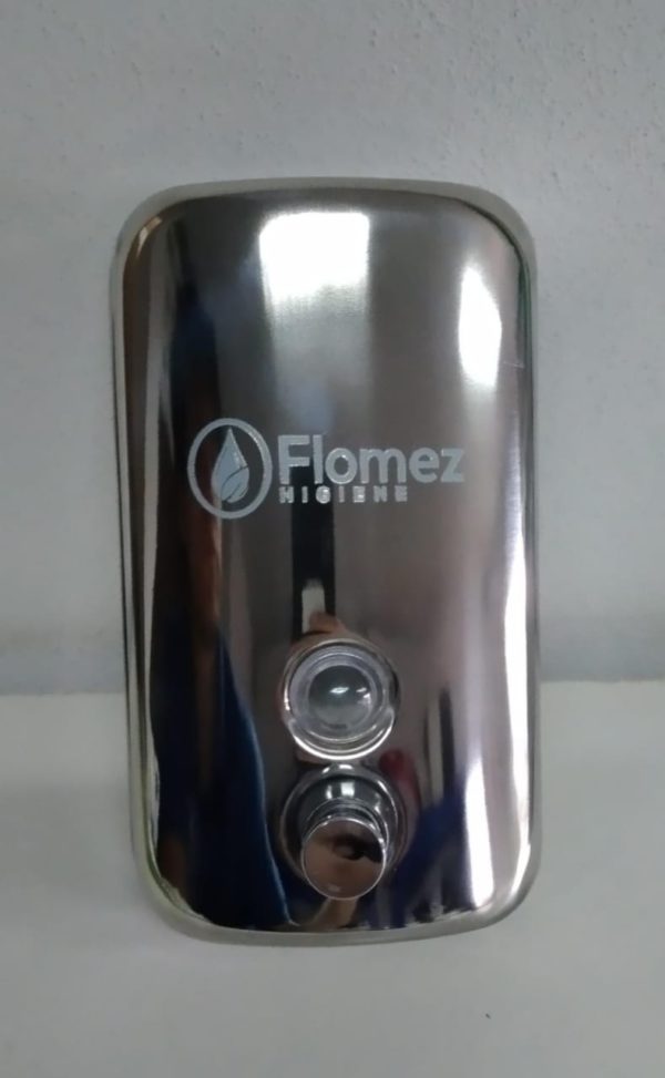 Dispenser JL Acero Inox 800 mL c/ Visor - Imagen 3