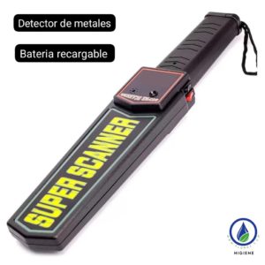 Detector de Metales Portatil Recargable