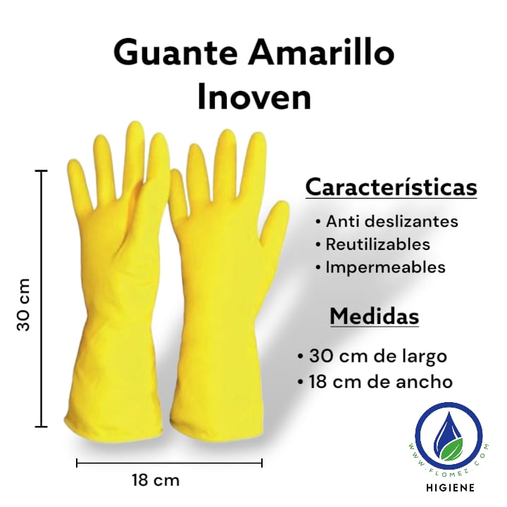 Guante Amarillo Inoven