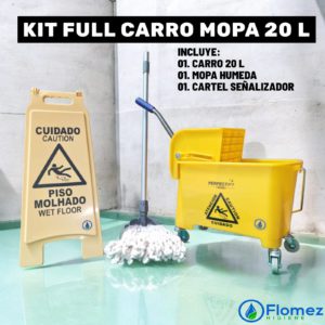 KIT FULL CARRO MOPA 20 L