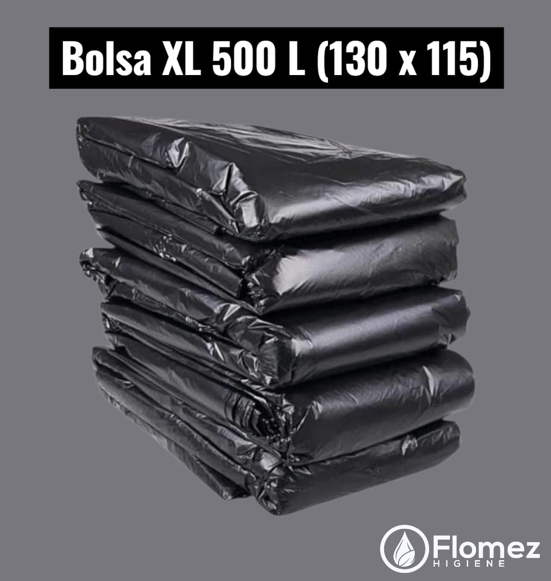 BOLSA XL 500 L, PACK DE 25 UND