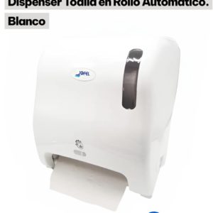 Dispenser Toalla en Rollo Automatico Blanco