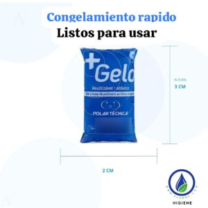 Hielo en gel de 15 G, Kit de 50 unidades