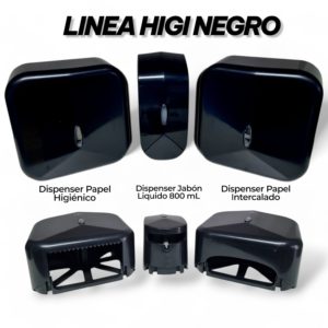Dispenser Linea Higi Negro