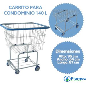 Carrito para Condomínio 140 L