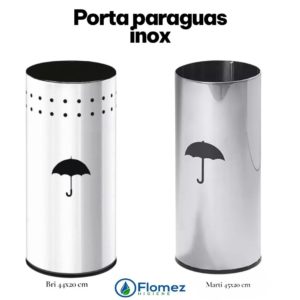 Porta paraguas inoxidable