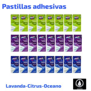 Pastilla adhesiva aqua x3 u