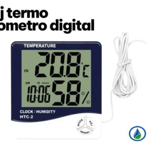 Reloj termo higrometro digital